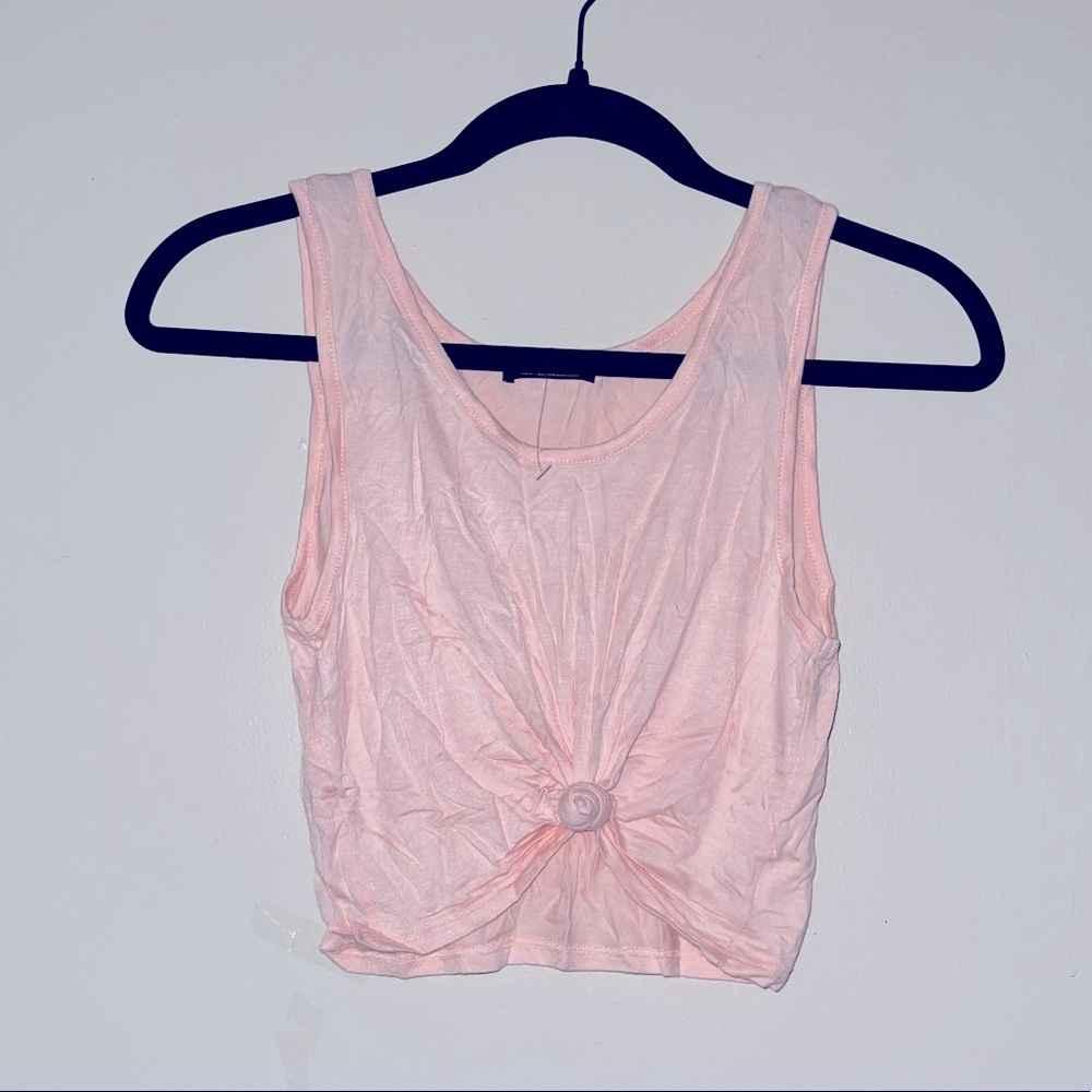 Fashion Nova light pink cropped tank